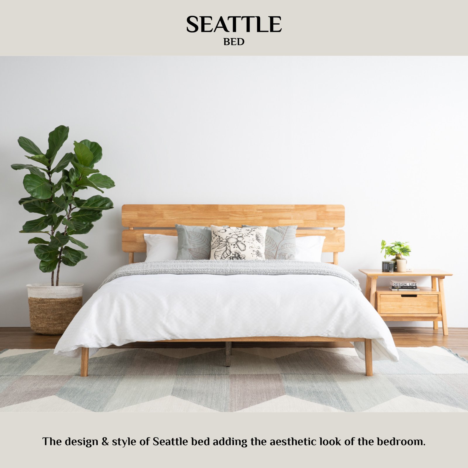Seatlte_QueenBed1.9m_1